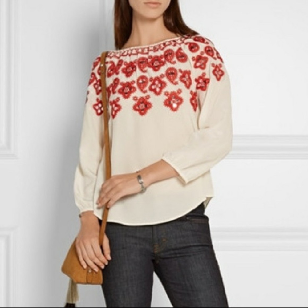 Tory Burch Silk Blouse